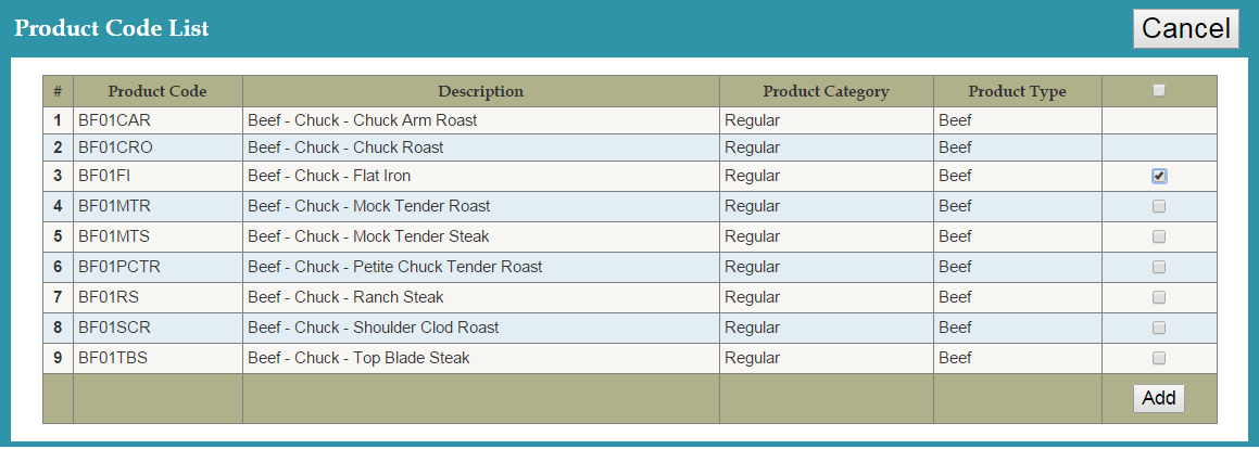 KSB catch weight